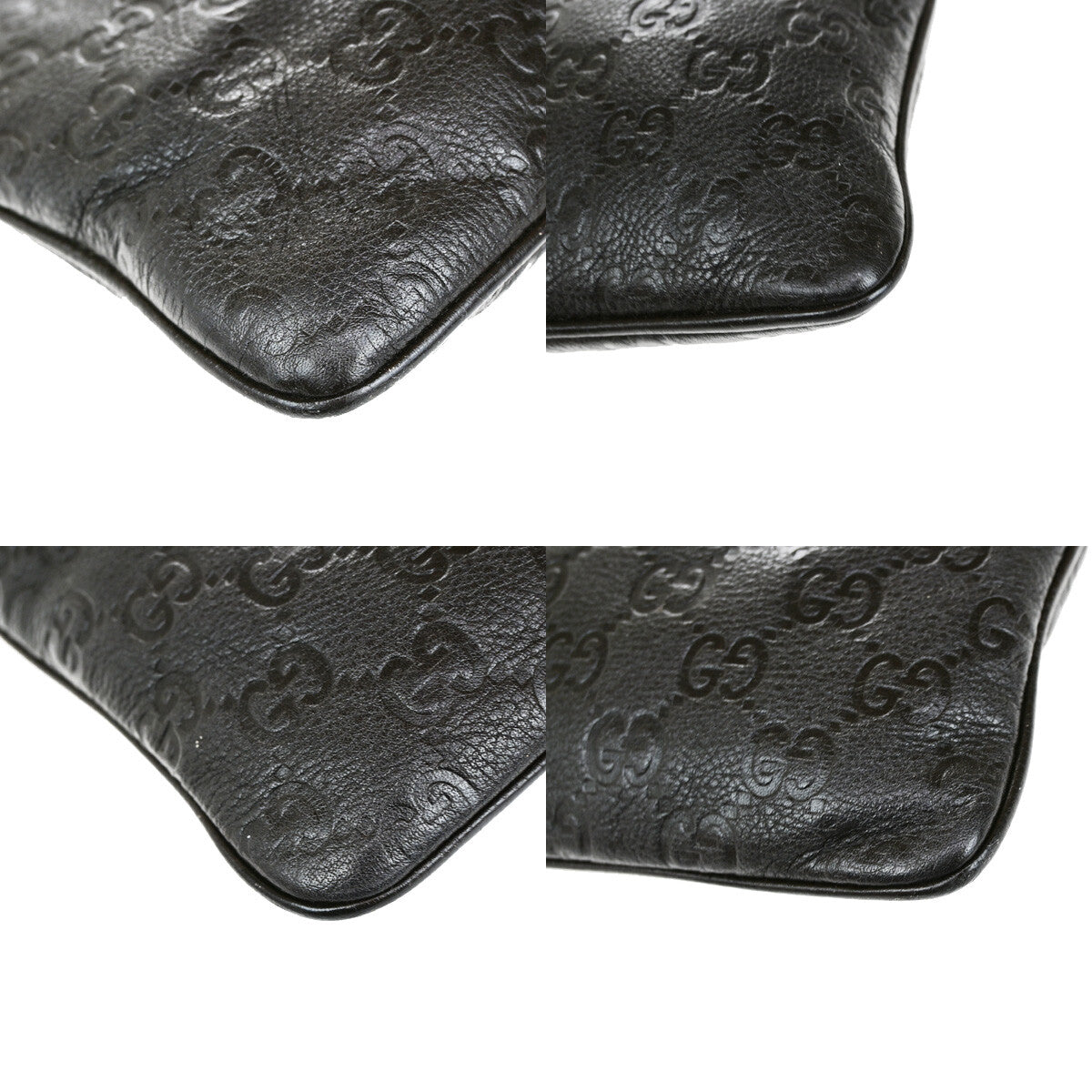 Gucci Guccissima Shoulder bag, Brown, Leather, Shoulder Bag