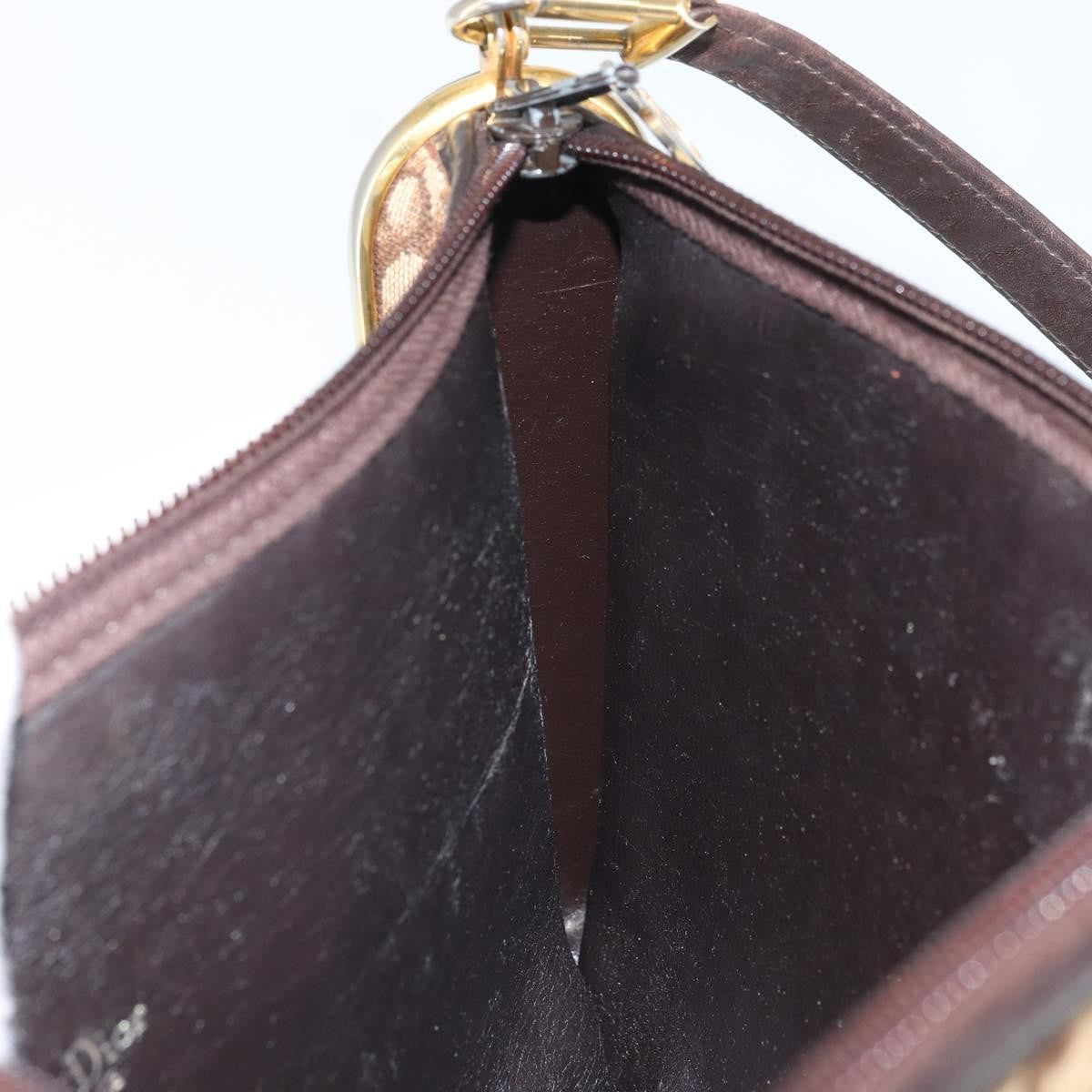Christian Dior Trotter shoulder bag Canvas, BROWN, CANVAS, Shoulder bag