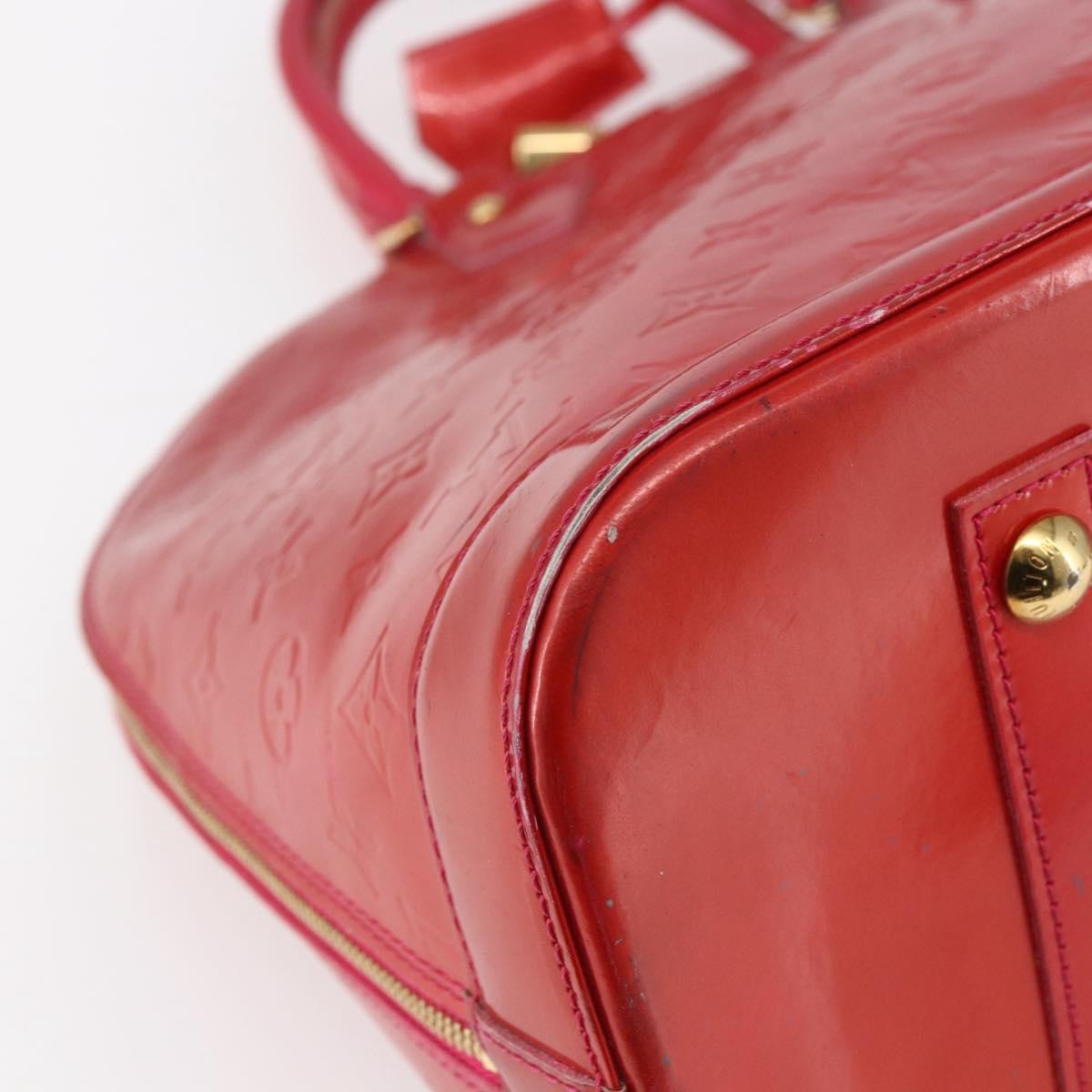 Louis Vuitton Alma Handbag Patent Leather, PINK, PATENT_LEATHER, Handbag