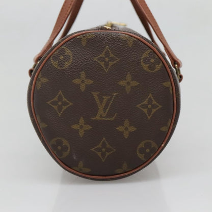 Louis Vuitton Papillon Handbag Monogram Canvas, BROWN, CANVAS, Handbag