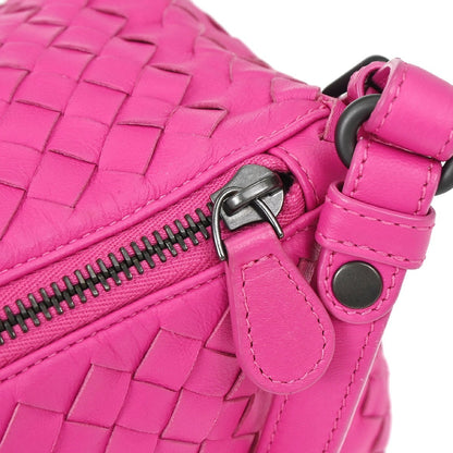 Bottega Veneta Intrecciato Handbag Leather, Pink, Leather, Handbag