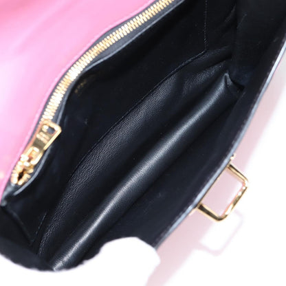 Prada Belle Top Handle Bag City Calf, PINK, LEATHER, Handbag