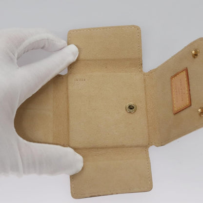 Louis Vuitton CASE JEWELRY BOX Canvas, BROWN, CANVAS, Wallets