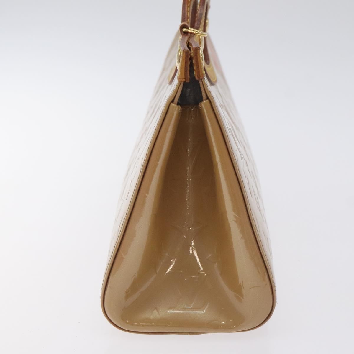 Louis Vuitton Roxbury Drive Handbag Monogram Vernis, CAMEL, PATENT_LEATHER, Handbag