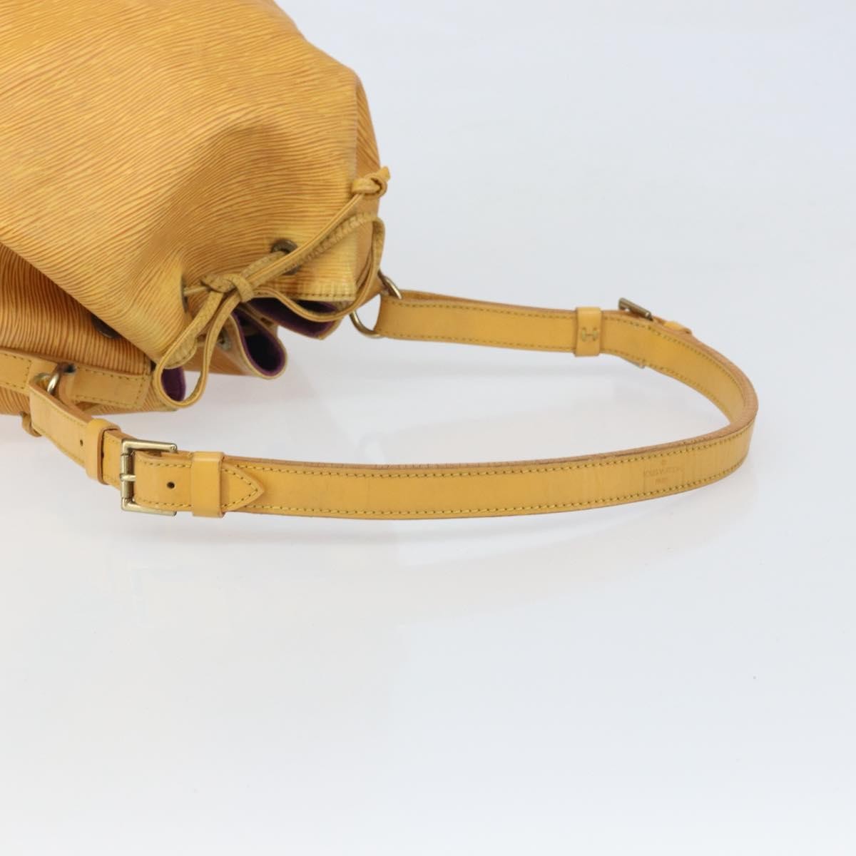 Louis Vuitton Noe Handbag Epi Leather, YELLOW, LEATHER, Shoulder bag