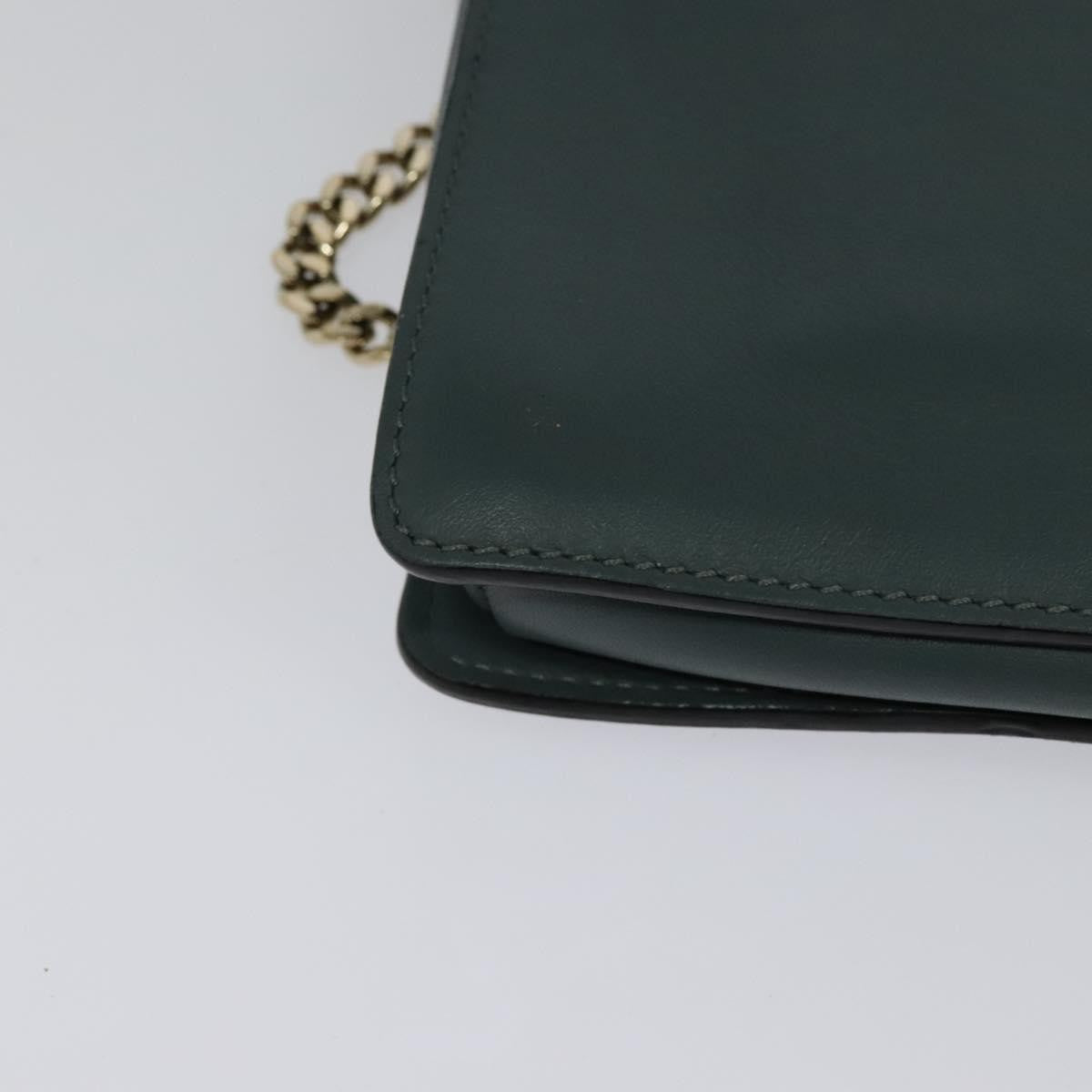 Chloe Faye Shoulder Bag Leather and Suede, BLUE, SUEDE, Shoulder bag