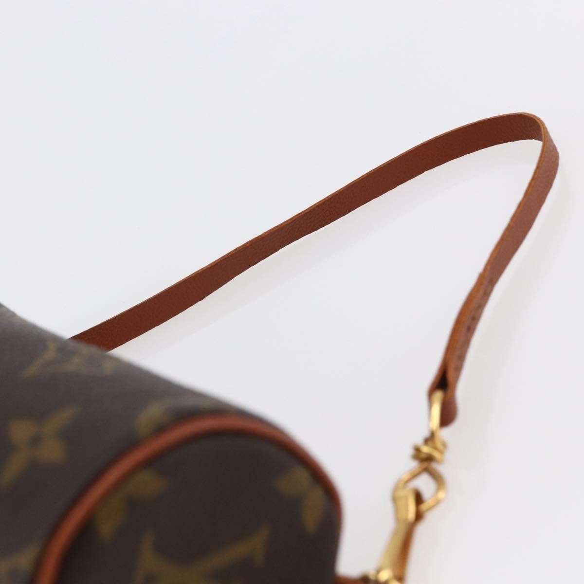 Louis Vuitton Papillon Pochette Monogram Canvas, BROWN, CANVAS, Handbag