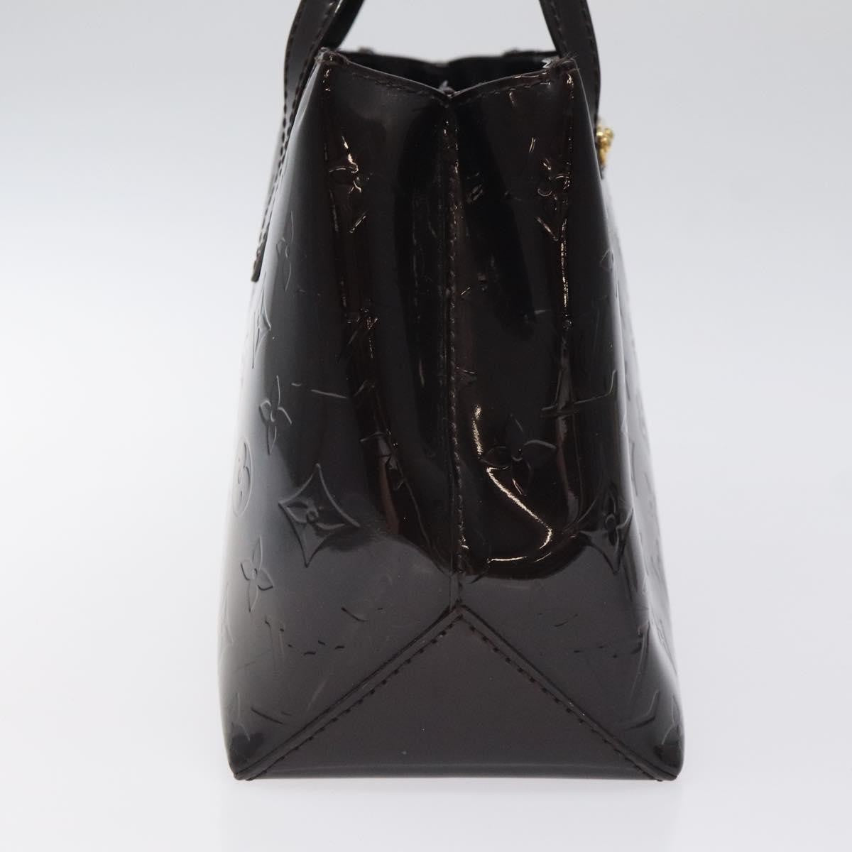 Louis Vuitton Wilshire Handbag Monogram Vernis, BURGUNDY, PATENT_LEATHER, Handbag