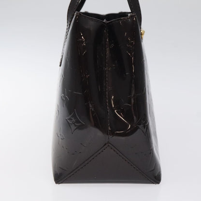 Louis Vuitton Wilshire Handbag Monogram Vernis, BURGUNDY, PATENT_LEATHER, Handbag