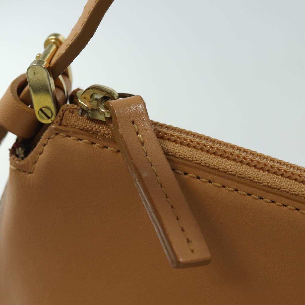 Burberry Shoulder Bag Leather, BEIGE, CANVAS, Shoulder bag