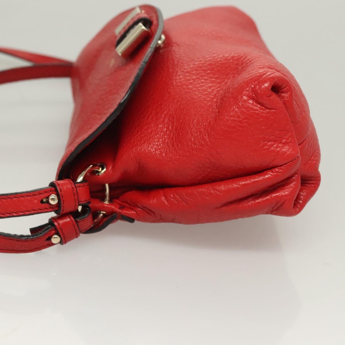 Chloe Lily Handbag Leather, RED, LEATHER, Handbag