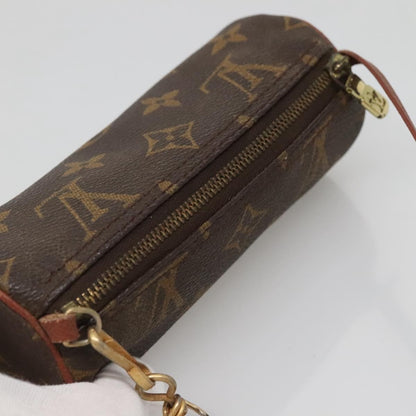 Louis Vuitton Papillon Pochette Monogram Canvas, BROWN, CANVAS, Clutche & pouche