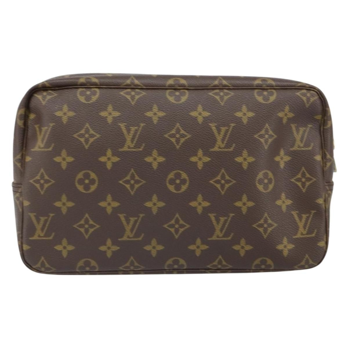 Louis Vuitton Trousse Toilette Monogram Canvas, BROWN, CANVAS, Clutche & pouche
