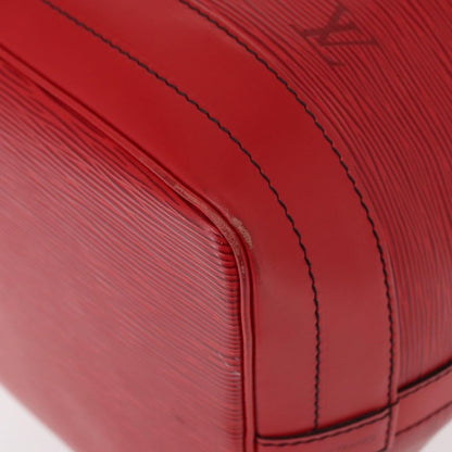Louis Vuitton Petit Noe NM Handbag Epi Leather, RED, LEATHER, Shoulder bag