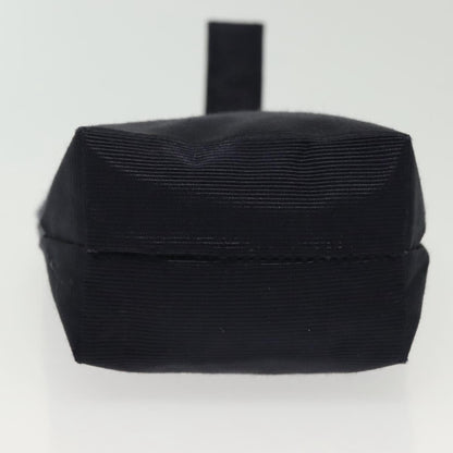 Celine Circle Logo Pouch Nylon, NAVY, CANVAS, Clutche & pouche