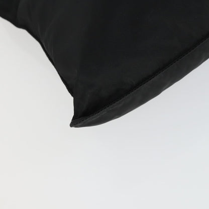 Prada Zip Top Messenger Bag Tessuto, BLACK, NYLON, Shoulder bag