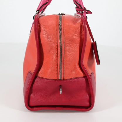 Loewe Amazona Bag Leather, ORANGE, LEATHER, Handbag