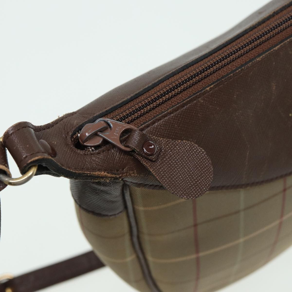Burberry Nova check Shoulder bag Canvas, BEIGE, CANVAS, Shoulder bag