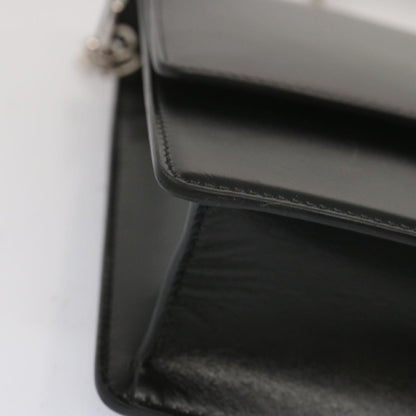 Givenchy 4G Chain Crossbody Bag Leather, BLACK, LEATHER, Crossbody bag