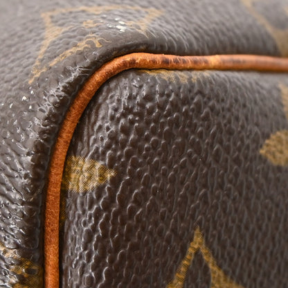 Louis Vuitton Speedy Handbag Monogram Canvas, Brown, Canvas, Handbag