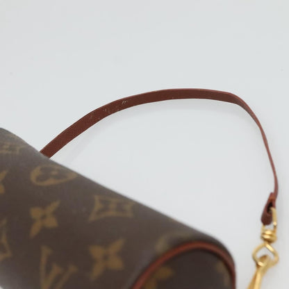 Louis Vuitton Papillon Pochette Monogram Canvas, BROWN, CANVAS, Handbag