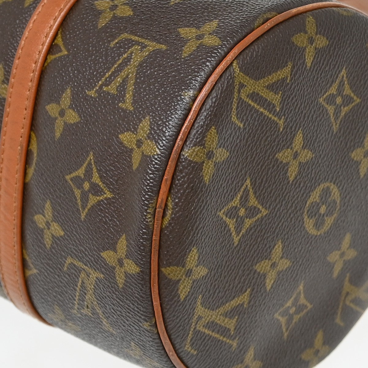 Louis Vuitton Papillon Handbag Monogram Canvas, Brown, Canvas, Handbag