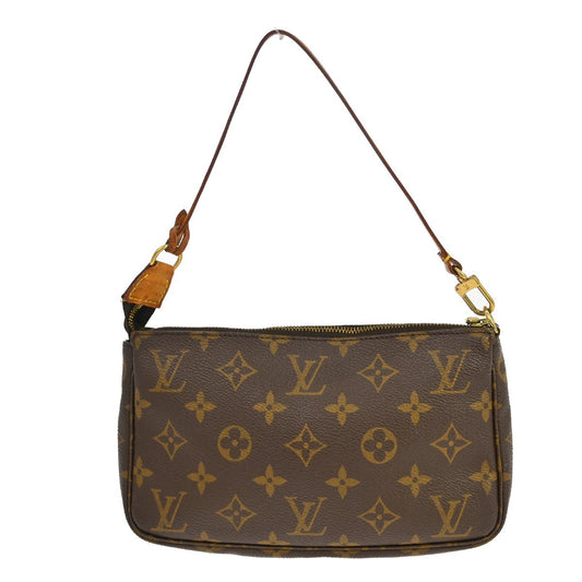 Louis Vuitton Pochette Accessoires NM Monogram Canvas, Brown, Canvas, Clutch