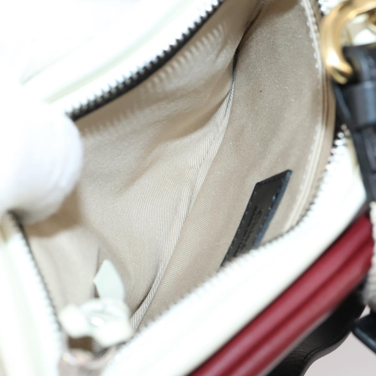 Chloe Roy Shoulder Bag Leather, BURGUNDY, LEATHER, Shoulder bag