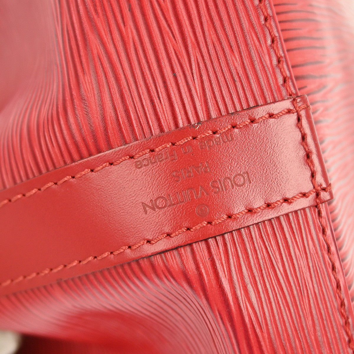 Louis Vuitton Noe Handbag Epi Leather, Red, Leather, Shoulder Bag