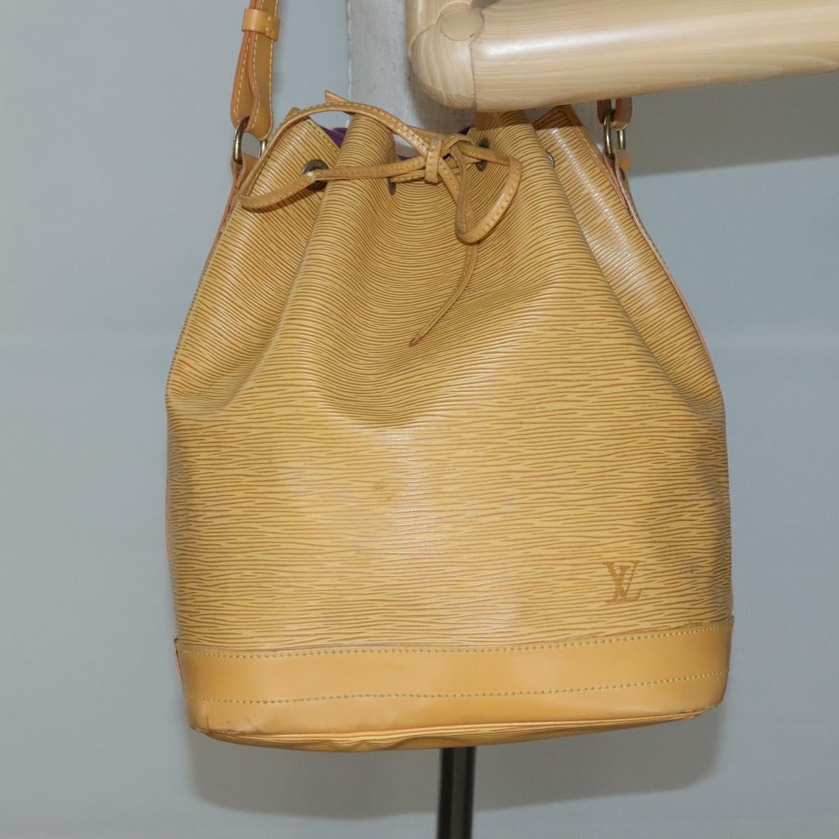 Louis Vuitton Noe Handbag Epi Leather, YELLOW, LEATHER, Handbag