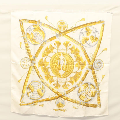 Hermes Carré 90 Silk multicolor, WHITE, SILK, Scarve & shawl