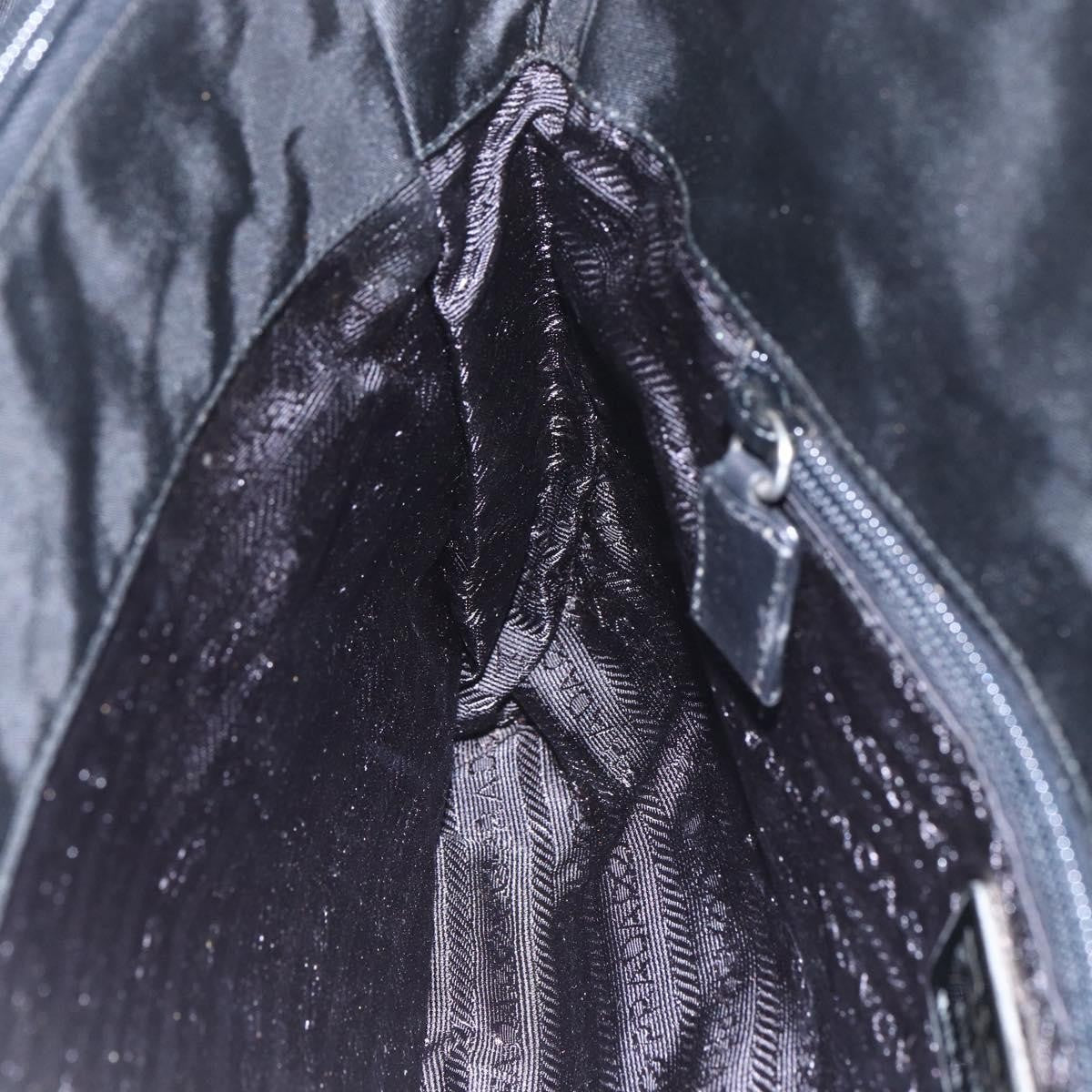 Prada Vintage Shoulder Bag Tessuto, BLACK, NYLON, Shoulder bag