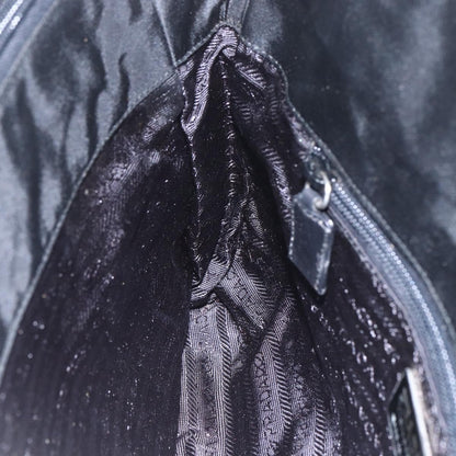 Prada Vintage Shoulder Bag Tessuto, BLACK, NYLON, Shoulder bag