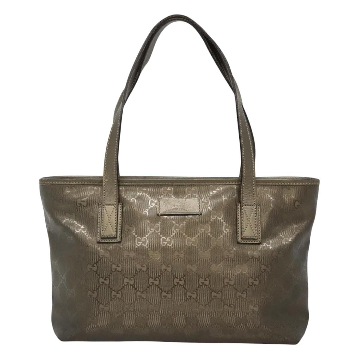 Gucci Plus Tote GG Imprime, KHAKI, CANVAS, Tote bag