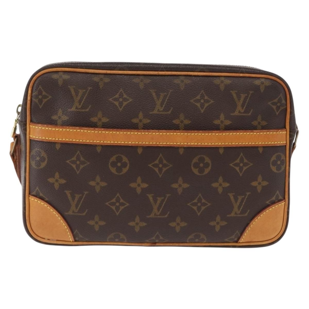 Louis Vuitton Trocadero Handbag Monogram Canvas, BROWN, CANVAS, Shoulder bag
