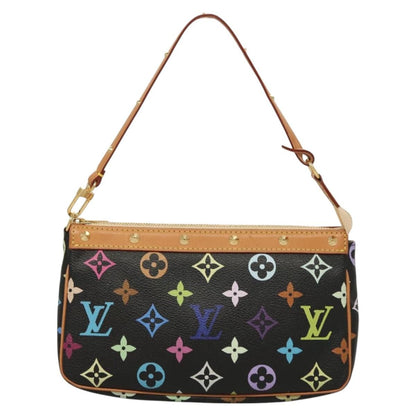 Louis Vuitton Pochette Accessoires Monogram Multicolor, MULTICOLOUR, CANVAS, Clutche & pouche