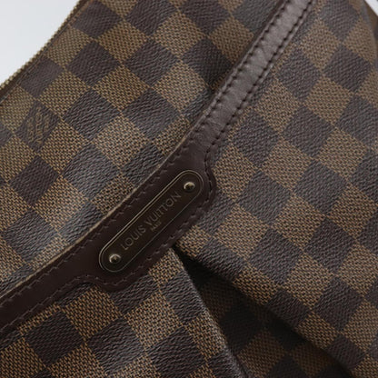Louis Vuitton Bloomsbury Handbag Damier, Brown, Canvas, Handbag