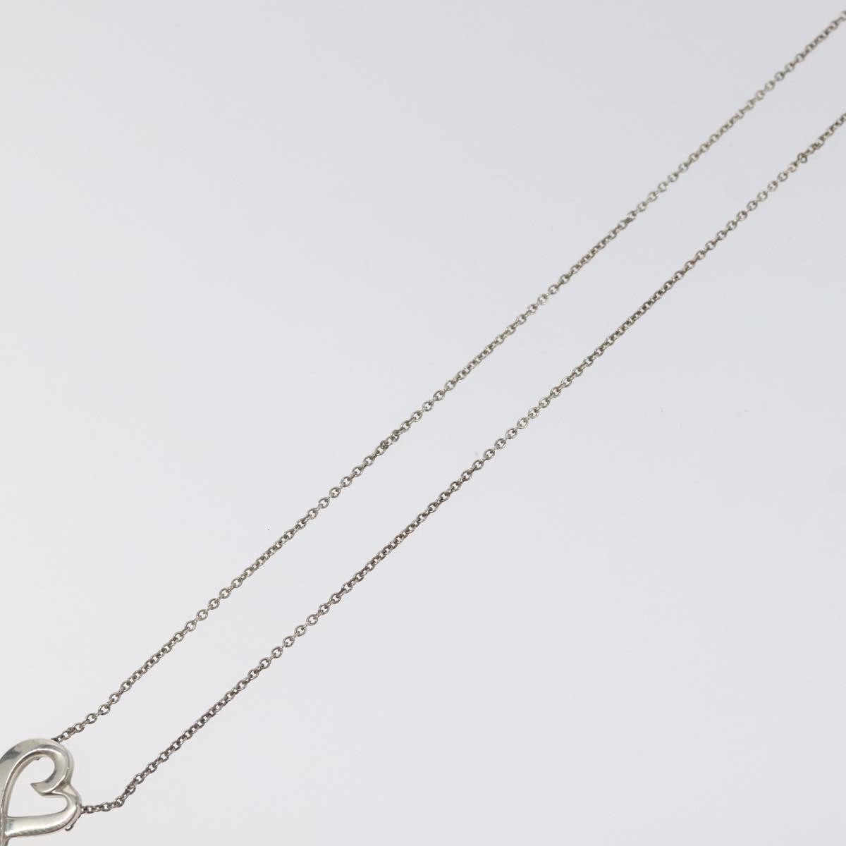 Tiffany & Co. Paloma Picasso Loving Heart Pendant Necklace Silver 925, SILVER, SILVER, Necklace