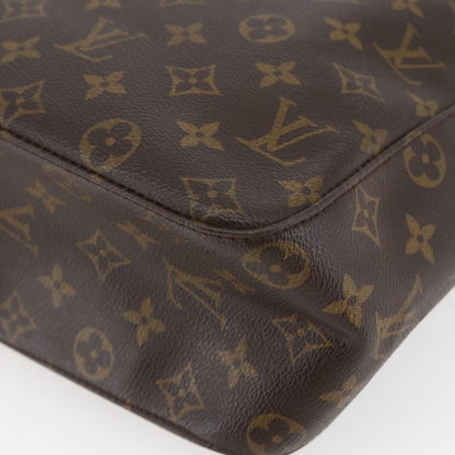 Louis Vuitton Looping Handbag Monogram Canvas, BROWN, CANVAS, Handbag