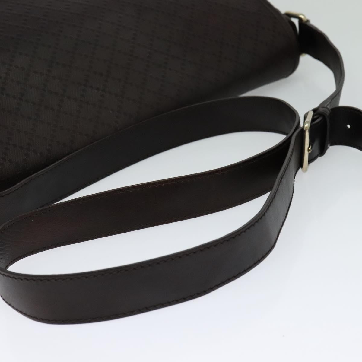 Gucci Lux Flap Messenger Bag Diamante Leather, BROWN, LEATHER, Crossbody bag