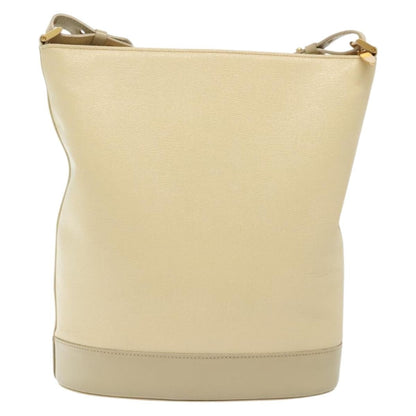 Burberry Shoulder Bag Leather, BEIGE, LEATHER, Shoulder bag