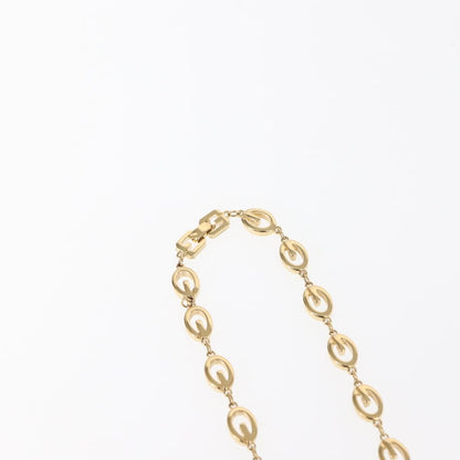 Givenchy Rounded G Link Choker Necklace Metal, GOLD, METAL, Necklace