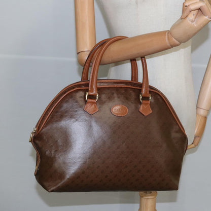 Bally Vintage Tote Bag Canvas, BROWN, CANVAS, Tote bag