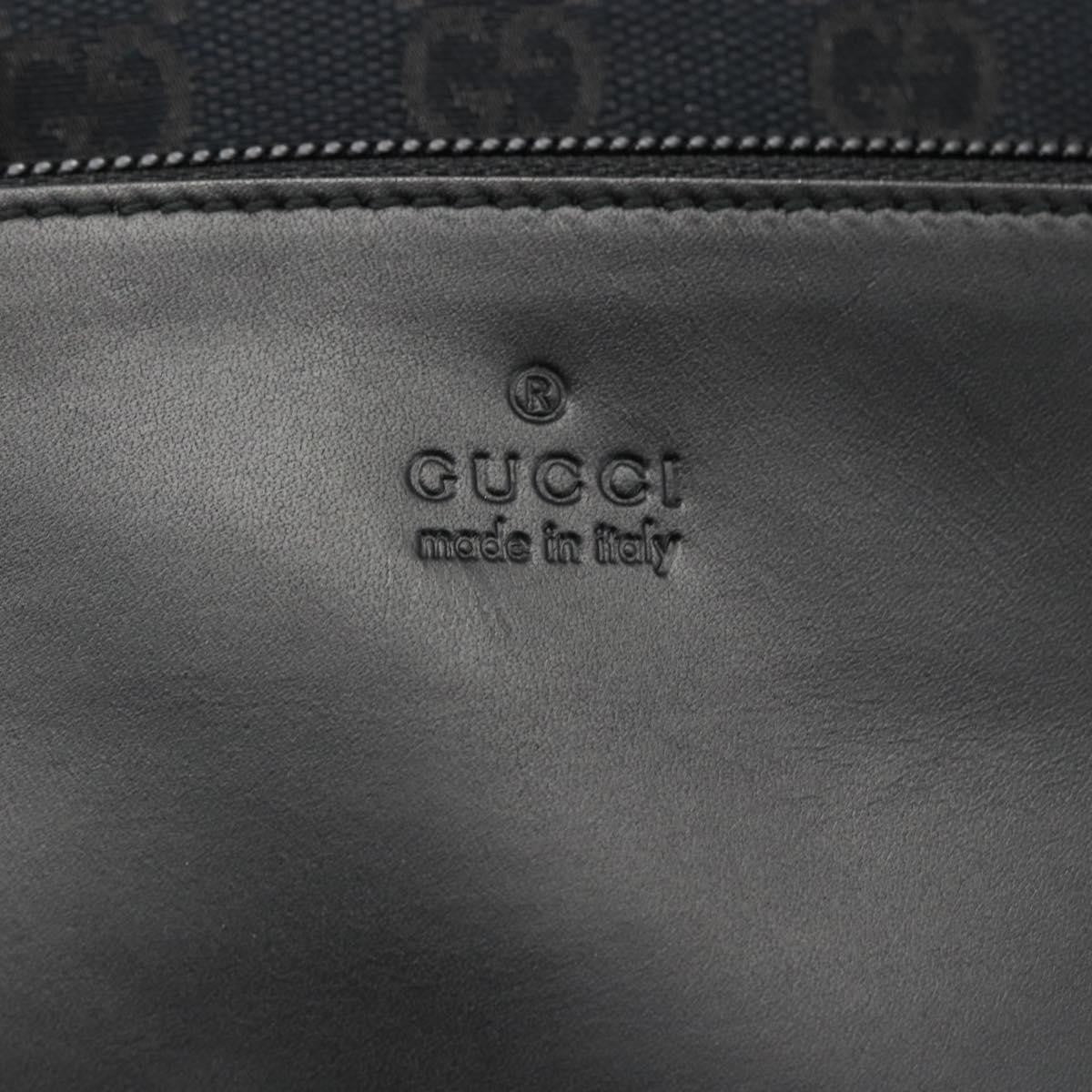 Gucci GG Canvas Bag Canvas, BLACK, CANVAS, Tote bag
