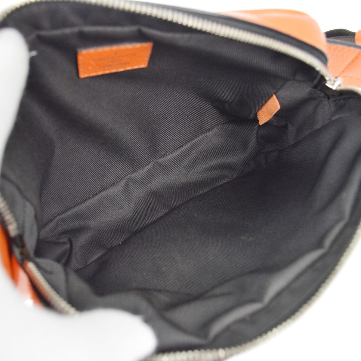 Louis Vuitton Outdoor BumBag Monogram Taigarama, Orange, Leather, Clutch