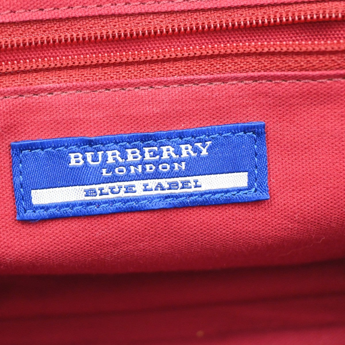 Burberry Blue Label Handbag Canvas, BLACK, CANVAS, Handbag