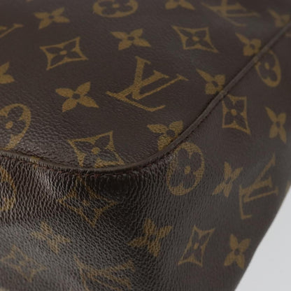Louis Vuitton Looping Handbag Monogram Canvas, BROWN, CANVAS, Shoulder bag