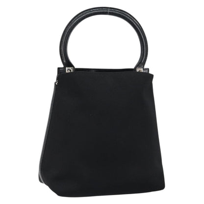 Salvatore Ferragamo Vintage Handbag Nylon, Black, Nylon, Handbag