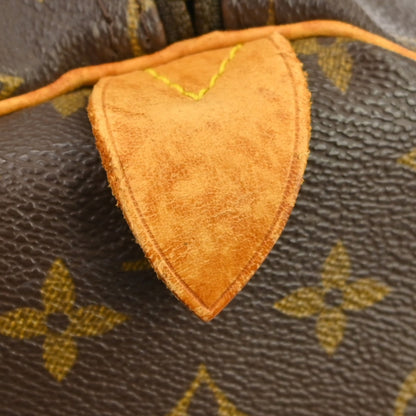 Louis Vuitton Keepall Bag Monogram Canvas, Brown, Canvas, Travel Bag