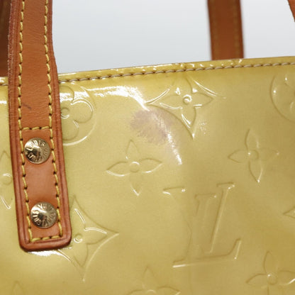 Louis Vuitton Reade Handbag Monogram Vernis, Beige, Patent Leather, Handbag